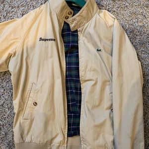 Supreme x Lacoste Harrington jacket